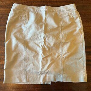 Ann Taylor Chino Pencil Skirt Size 18